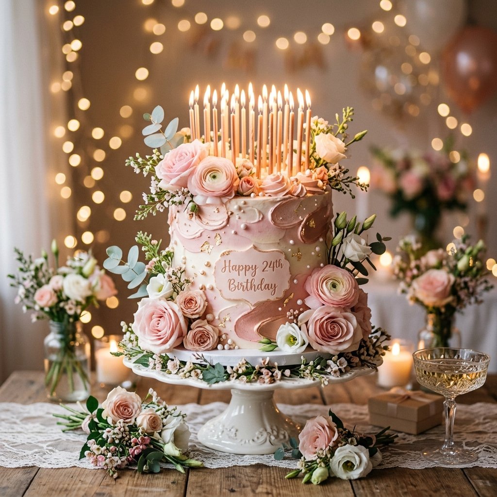 Kue Ulang Tahun 24 Nur Aida Umaese